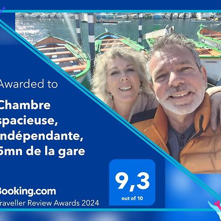 Chambre Spacieuse, Independante, 5Mn De La Gare Narbonne Extérieur photo